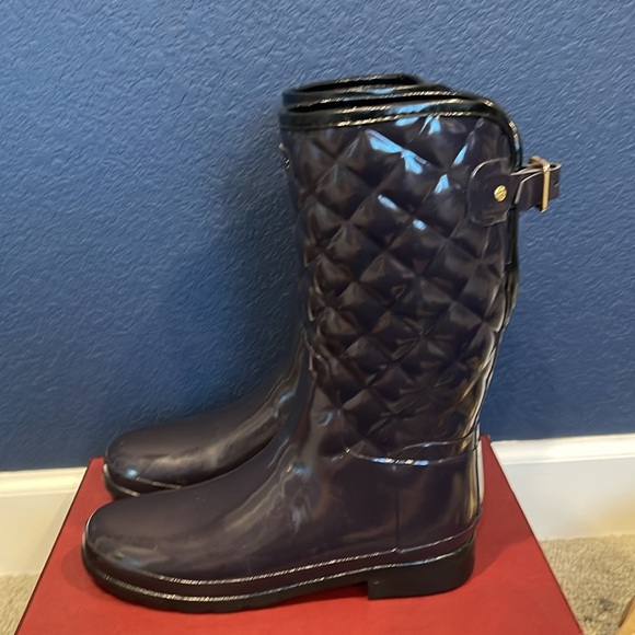 Hunter quilted adjustable rain boots - Picture 3 of 8